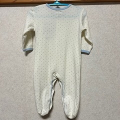 【値下げ】baby gear ドット柄ベビー服 3-6Mの画像