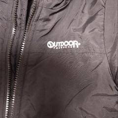 OUTDOORキッズサイズ110cm アウター黒色の画像