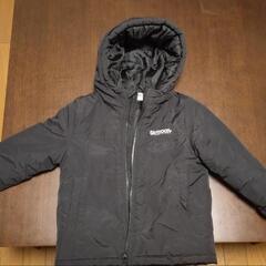 OUTDOORキッズサイズ110cm アウター黒色の画像