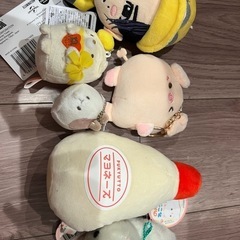 ポムポムプリン　チップ　ディズニー　ぬいぐるみ　景品の画像