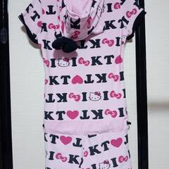 フード耳付き　パイル地　つなぎ　KT①の画像
