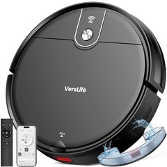 【新品未使用】ロボット掃除機 水拭き 両用 VersLife L...