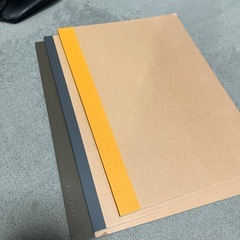 無印ノート三冊