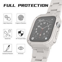 【新品】Apple Watch Series 8/7 41mm 用 全面保護カバー 耐衝撃ケース の画像