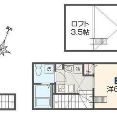 🔥Up賃貸🔥【2025年05月 新築】🔥ロフト付き『1K』国立市...