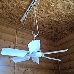 どこでも吊るせるコンパクトファンの画像