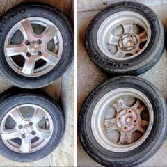 155/65R13 夏タイヤ ＆ 13インチホイール4本セットP...