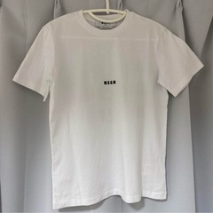 MSGM ホワイト Tシャツ XSの画像