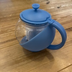 アクティー ACTY ティーポット 750ml ガラス製 ブルー