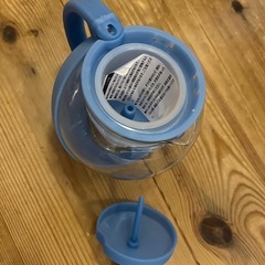 アクティー ACTY ティーポット 750ml ガラス製 ブルーの画像
