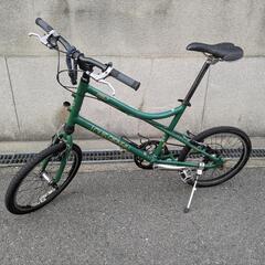 ルイガノ MV2 グリーン サイズ410 2009式 ミニベロ