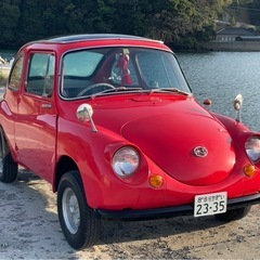 スバル360赤の画像