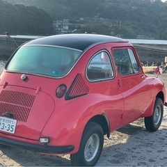 スバル360赤の画像