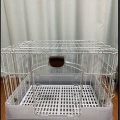 うさぎ ゲージとペットキャリー