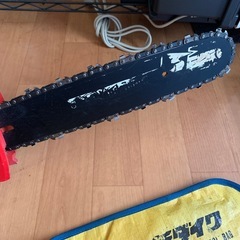動作確認済み　電気チェンソー　新ダイワ　A100C 100V　の画像