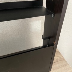 配線　隙間 収納　ラック　棚　ワゴンの画像