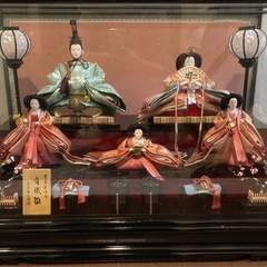 【高級雛人形セット】平安関光作｜ガラスケース付・引き取り歓迎／配...