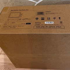 バルミューダザ•プレート　プロ新品未開封の画像