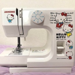 ジャノメ YB-10 ハローキティ ミシン