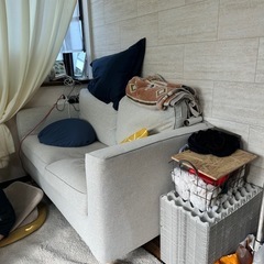 IKEA 2人掛けソファ