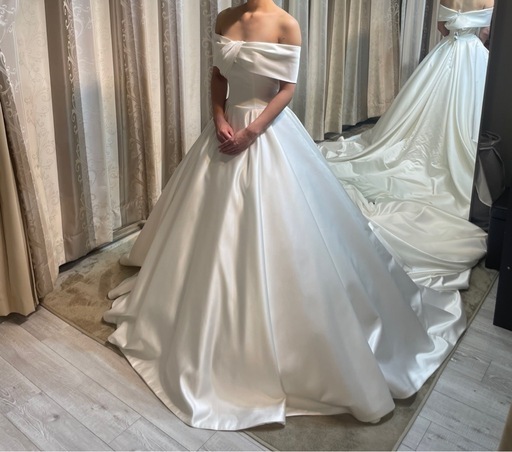 【美品】YNS WEDDING ウェディングドレス SL22327-OF