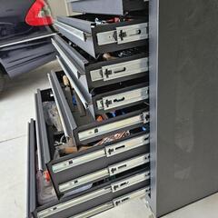 astro 7段引き出し付き工具キャビネットの画像