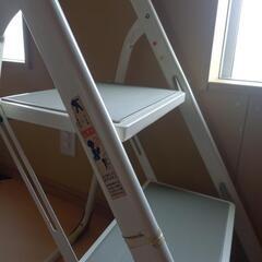 ★お譲り先決定★　脚立　2段　CAINZの画像