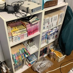 カラーボックスマンガ本付き
