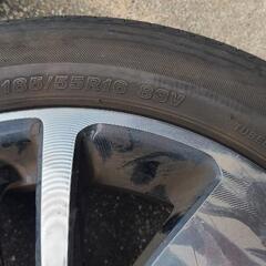夏タイヤホイールセット 4本 スズキ純正ホイール REGNOの画像