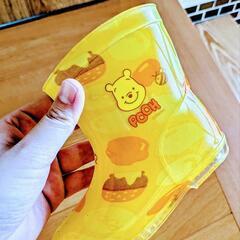 【美品】くまのプーさん長靴　14.0㌢EEの画像