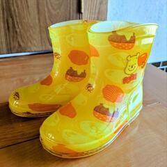 【美品】くまのプーさん長靴　14.0㌢EE