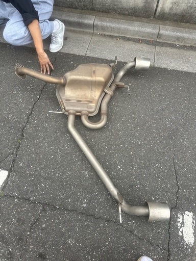 zc33s スイフトスポーツ 純正マフラー