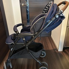 [美品]ベビーカーラクーナビッテクッション アップリカの画像