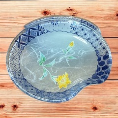 茶托✿5枚✿花模様✿すりガラスの画像