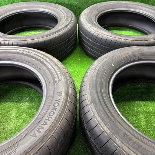 225/65R17 21年製　4本 ヨコハマ　ブルーアースXT AE61 ハリアー　アウトバック　溝4.0〜4.6 S50618D836