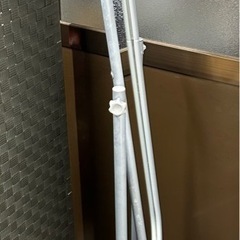 シルバー　スタンドミラーの画像