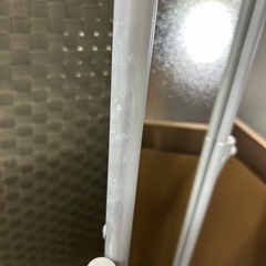 シルバー　スタンドミラーの画像