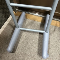 シルバー　スタンドミラーの画像