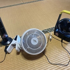 扇風機 3つセット
