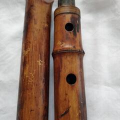 尺八　竹製　組立て式の画像