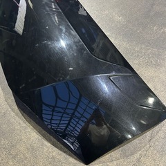 200系　ハイエース　標準　社外　ボンネット　バットフェイス　黒の画像