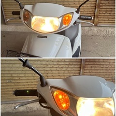 【GO-1075】HONDA ホンダ DIO JBH-AF68 34400kmの画像