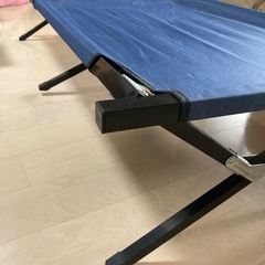 【お取引中】【ジャンク品】アウトドアベッド キャンプコット 折りたたみ ベッドの画像