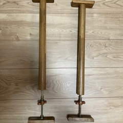 木製突っ張り棒　L  同サイズ2本