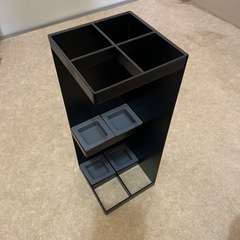 山崎実業　傘立て　ブラック