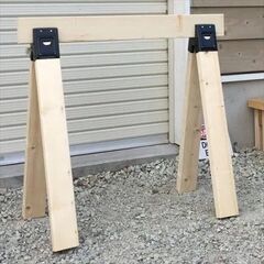ソーホースブラケット（2×4材用）｜中古・全4セットありの画像