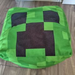 マインクラフト　クリーパーブロック　ぬいぐるみの画像