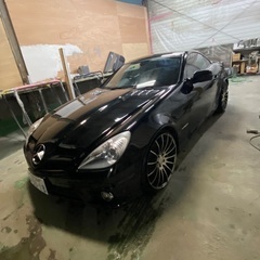 ベンツSLKオープンカー
