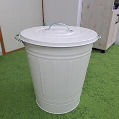 KNODD クノッド　40L ふた付きゴミ箱　白　ホワイト