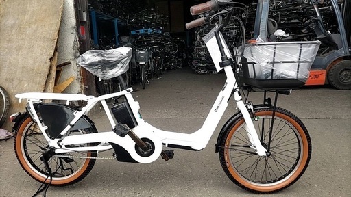 試乗?新車仕上げ⭐️中古子供乗せ電動自転車 パナソニックギュットアニーズ